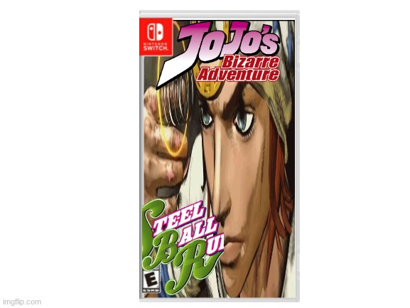 NEW JOJO GAME FOR NINTENDO (NOT CLICK BAIT) | image tagged in blank white template | made w/ Imgflip meme maker