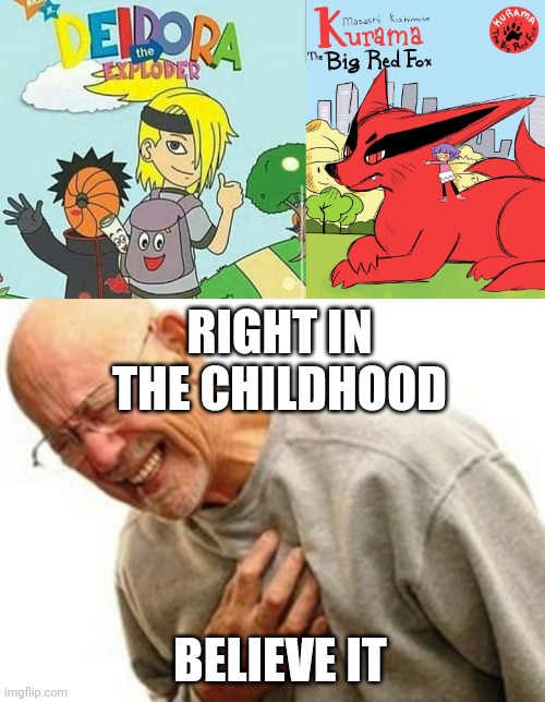 right in the childhood meme generator