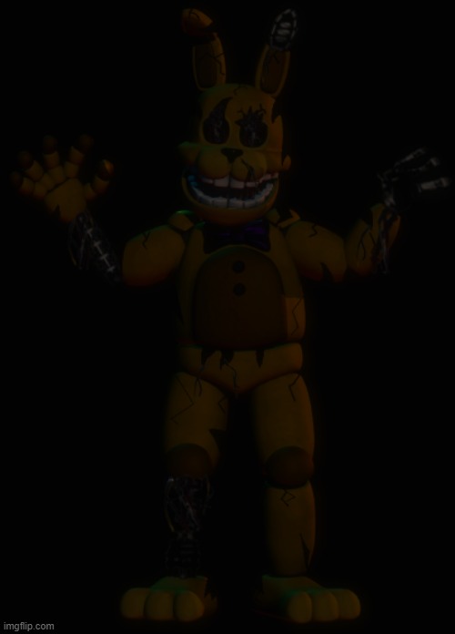 Forgotten I.T.P Bonnie | image tagged in fnaf,into the pit,bonnie | made w/ Imgflip meme maker