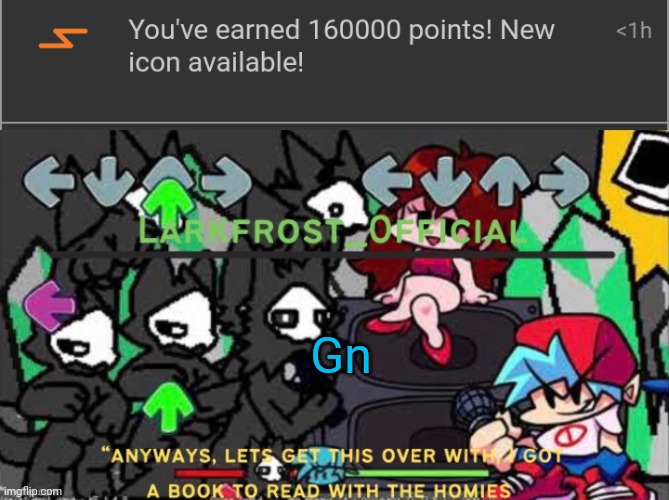 Gn | image tagged in larkfrost_official puro announcement template | made w/ Imgflip meme maker