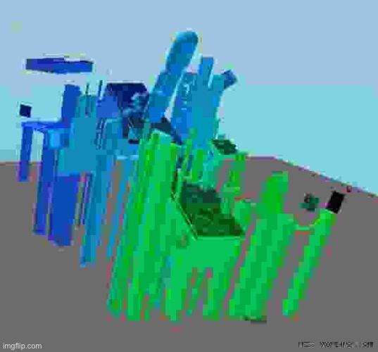 Have a degraded JPEG of the Degradation mini tower | made w/ Imgflip meme maker