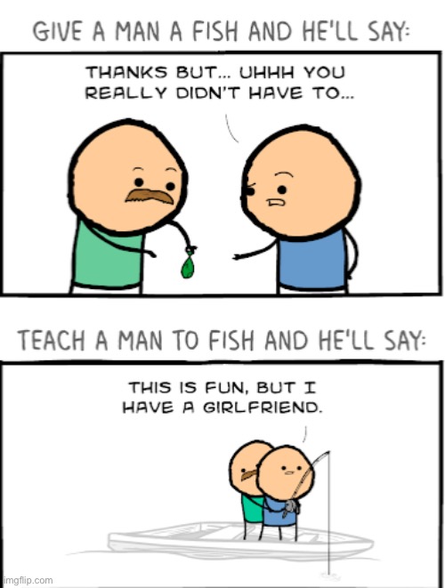wot- | image tagged in comics/cartoons,wtf,fishing,girlfriend | made w/ Imgflip meme maker