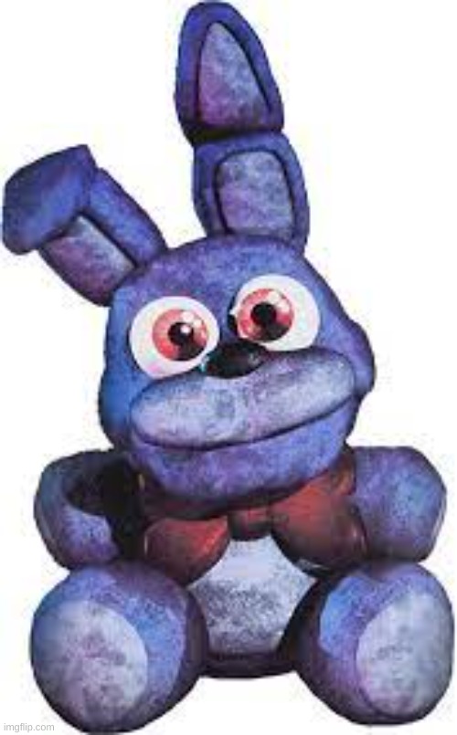 new template | image tagged in bonnie plush | made w/ Imgflip meme maker
