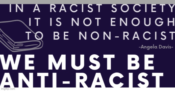 Anti-racist | image tagged in anti-racist | made w/ Imgflip meme maker