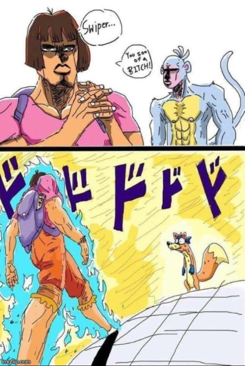 dotaro and bootnareff | made w/ Imgflip meme maker