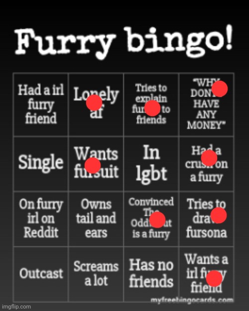 Aight- | image tagged in furry bingo | made w/ Imgflip meme maker
