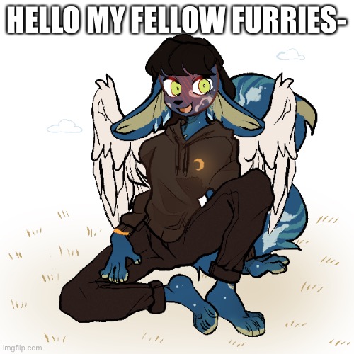 HSXHJSXKUDDJSICKSNKDLSK | HELLO MY FELLOW FURRIES- | image tagged in k a i | made w/ Imgflip meme maker