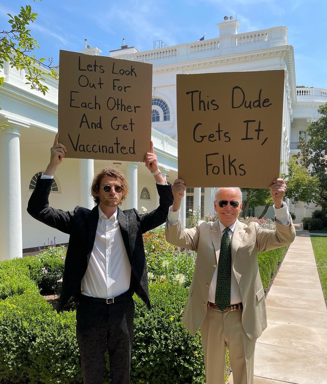 Biden Signs Blank Meme Template