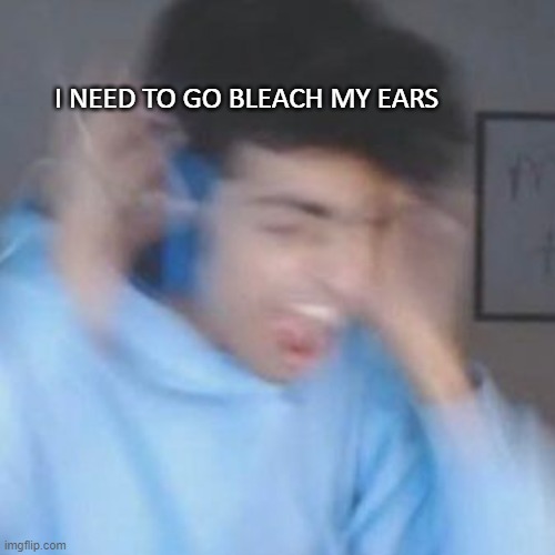 skeppy | I NEED TO GO BLEACH MY EARS | image tagged in skeppy,mcyt | made w/ Imgflip meme maker