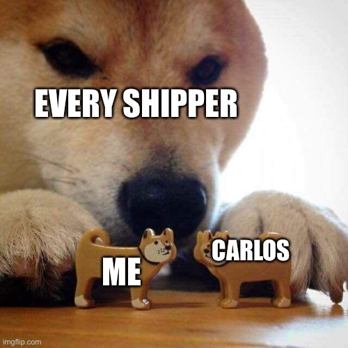 dog now kiss  | EVERY SHIPPER; ME; CARLOS | image tagged in dog now kiss | made w/ Imgflip meme maker