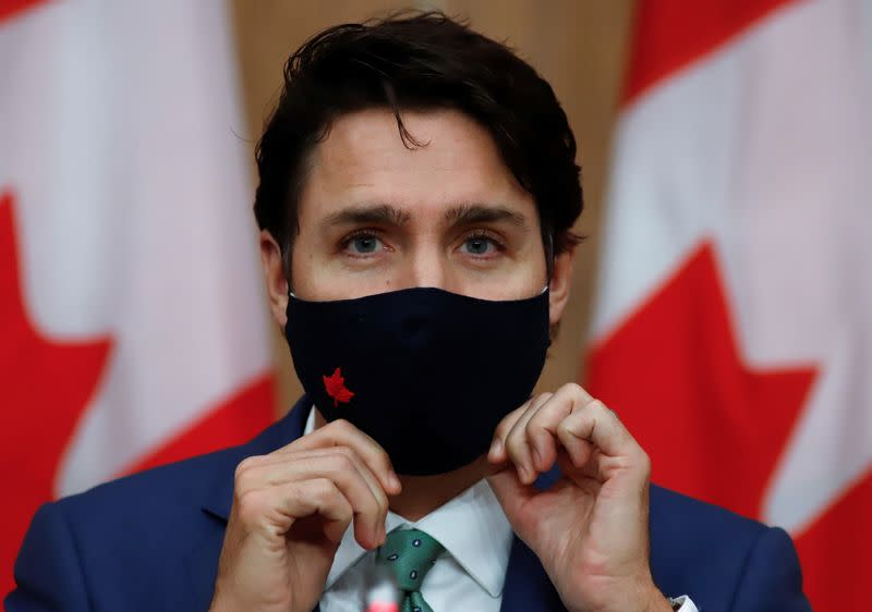 High Quality Justin Trudeau masked Blank Meme Template