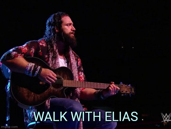Walk With Elias | WALK WITH ELIAS | image tagged in walk with elias | made w/ Imgflip meme maker