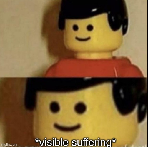 *visible suffering* | made w/ Imgflip meme maker