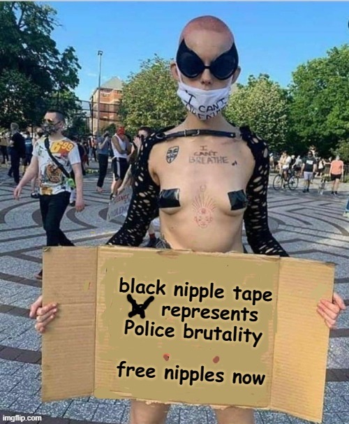 Police Brutality | image tagged in nipples | made w/ Imgflip meme maker