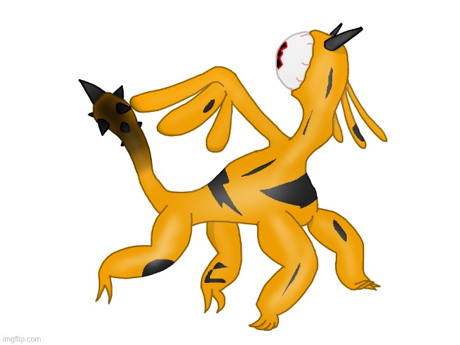 Glyph the.... I don’t have a name for the species yet... | made w/ Imgflip meme maker