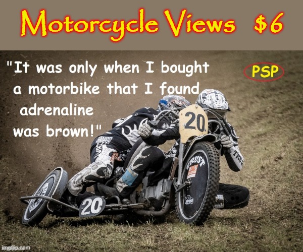 Motorcycle Views  $6.00 |  Motorcycle Views   $6 | image tagged in roadrunner | made w/ Imgflip meme maker