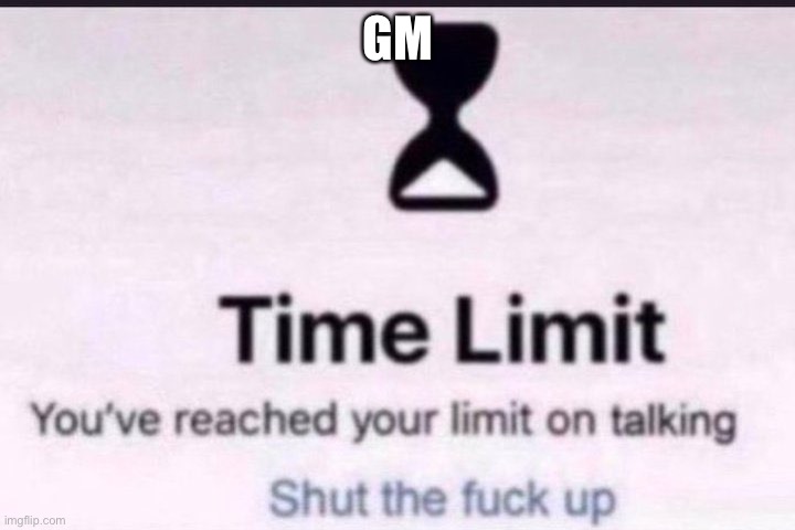 GM | made w/ Imgflip meme maker