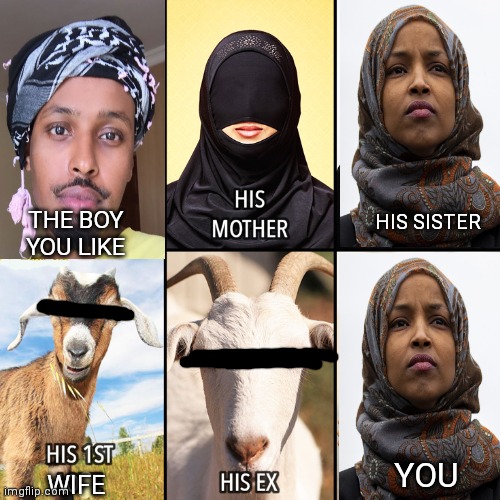 THE BOY YOU LIKE HIS SISTER WIFE YOU | made w/ Imgflip meme maker