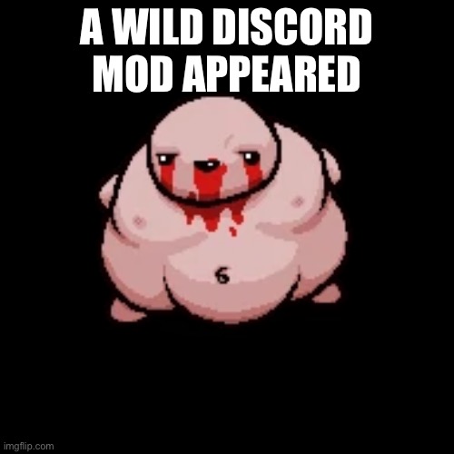 A WILD DISCORD MOD APPEARED | made w/ Imgflip meme maker