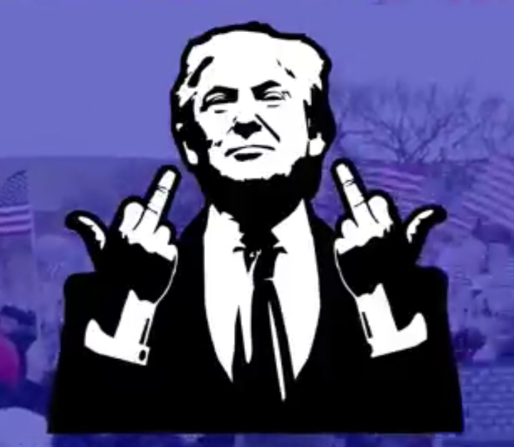 The finger Blank Meme Template