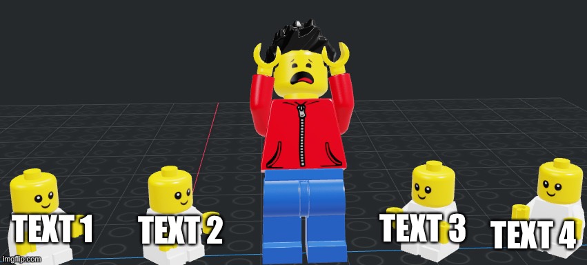 New temp | TEXT 3; TEXT 4; TEXT 2; TEXT 1 | image tagged in winston surrounded by babys | made w/ Imgflip meme maker