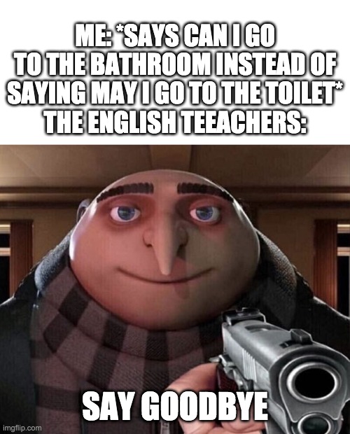 Me seeing the 10th gru meme in 15 minutes I im terms have:no