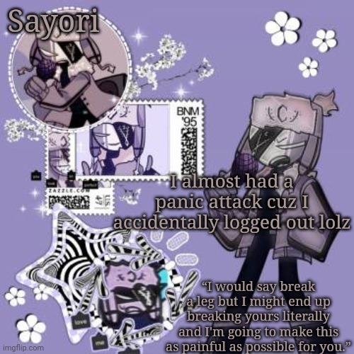 Ruuuuv the Russiannnnnnnn mannnnn | I almost had a panic attack cuz I accidentally logged out lolz | image tagged in ruuuuv the russiannnnnnnn mannnnn | made w/ Imgflip meme maker