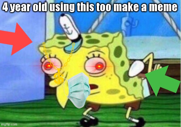 YoU cAn'T mAkE tHiS mEmE a GiF, Mocking SpongeBob