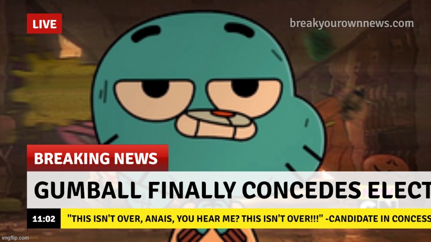 And so Anais is the 1st President in an election that seemed like a morph of 2016 and 2000 | made w/ Imgflip meme maker