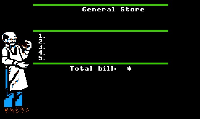 Oregon Trail - Matt's Store Blank Meme Template