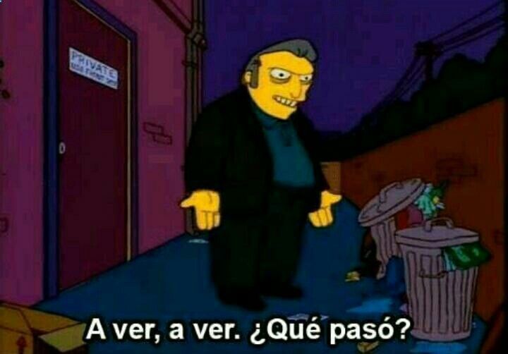 A ver aver que paso Blank Meme Template