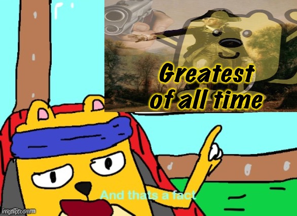 Wubbzymon greatest of all time Blank Meme Template