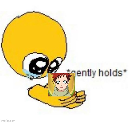 It is a trend so why not ._. | image tagged in gently holds emoji | made w/ Imgflip meme maker