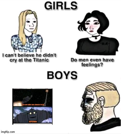 ;-; | image tagged in do men even have feelings | made w/ Imgflip meme maker