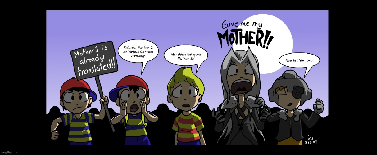 oof sephiroth and claus | image tagged in mother 3,earthbound,final fantasy | made w/ Imgflip meme maker