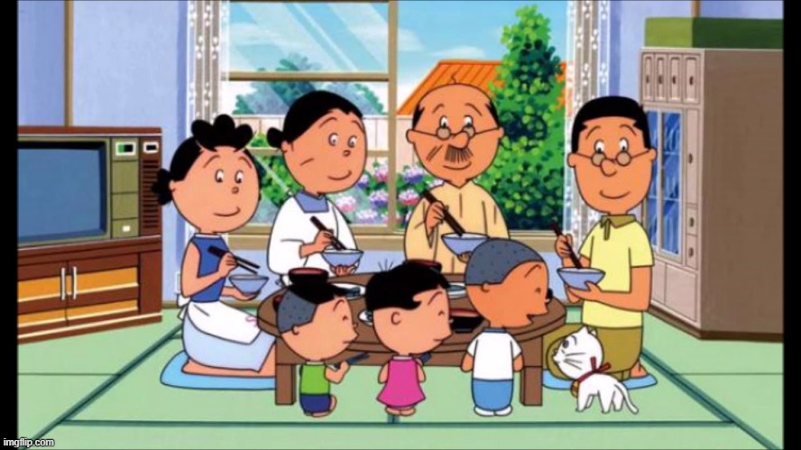 Sazae-san | image tagged in sazae-san | made w/ Imgflip meme maker