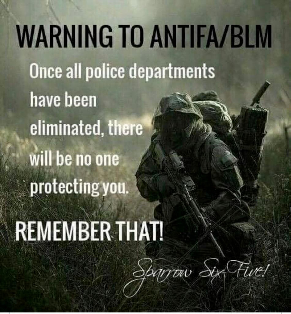 Warning to Antifa, BLM, and all Marxists in general. | image tagged in crush the commies,antifa,blm,black lives matter,marxism,militia | made w/ Imgflip meme maker