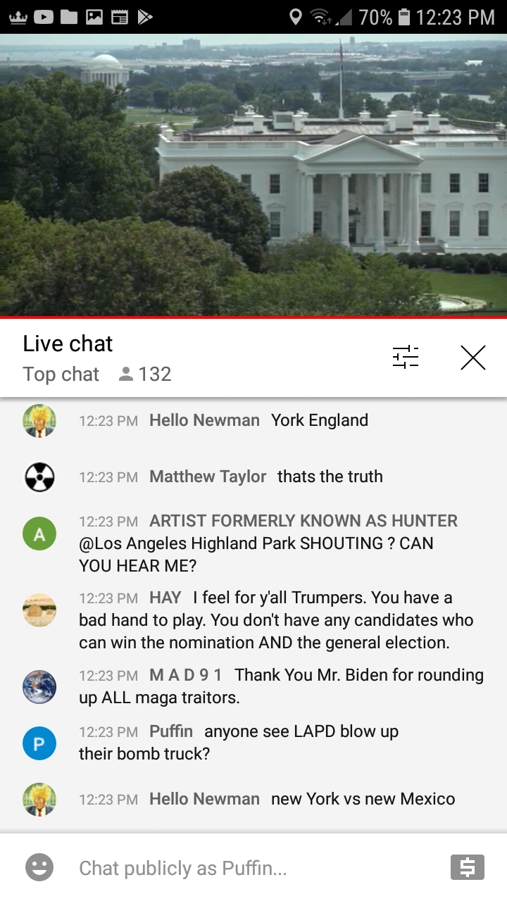 EarthTV WH chat 7-15-21 #61 Blank Meme Template