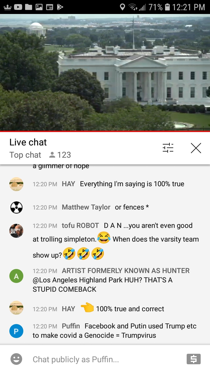 High Quality EarthTV WH chat 7-15-21 #64 Blank Meme Template