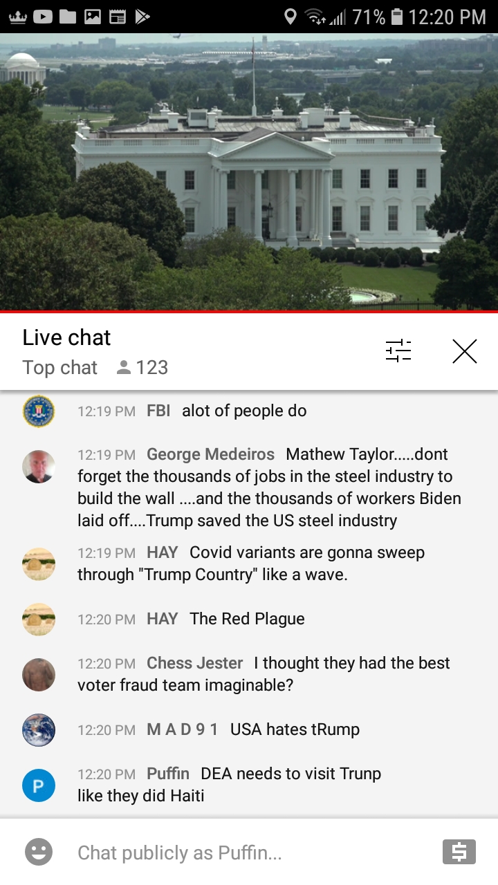 High Quality EarthTV WH chat 7-15-21 #66 Blank Meme Template