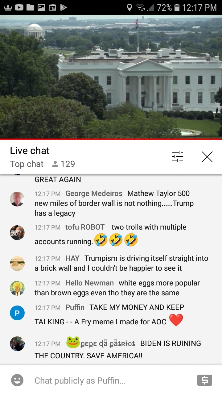 High Quality EarthTV WH chat 7-15-21 #70 Blank Meme Template