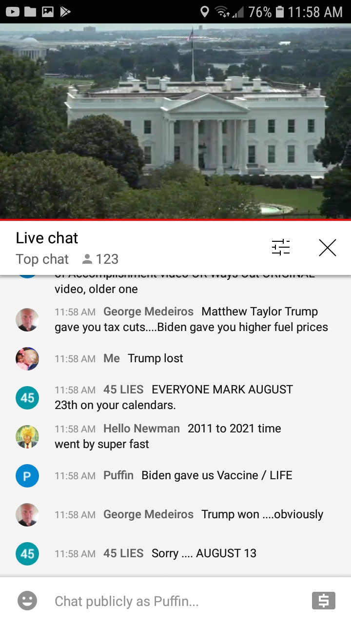 EarthTV WH chat 7-15-21 #84 Blank Meme Template