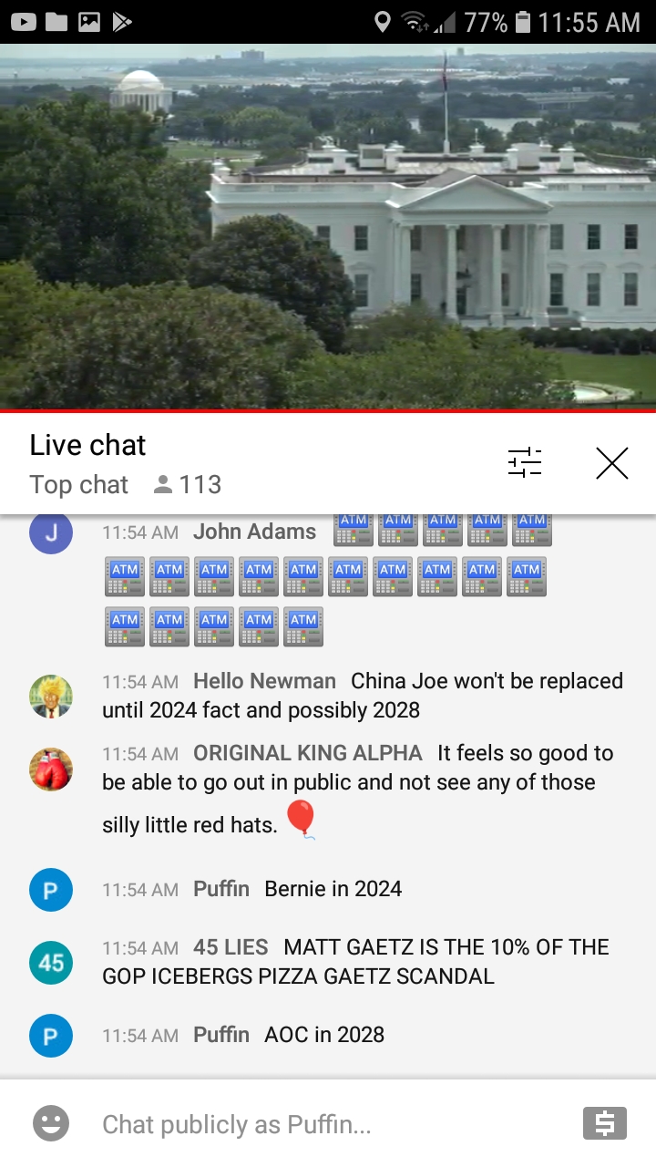 High Quality EarthTV WH chat 7-15-21 #89 Blank Meme Template