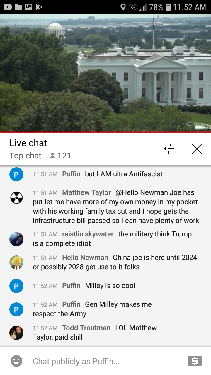 High Quality EarthTV WH chat 7-15-21 #91 Blank Meme Template