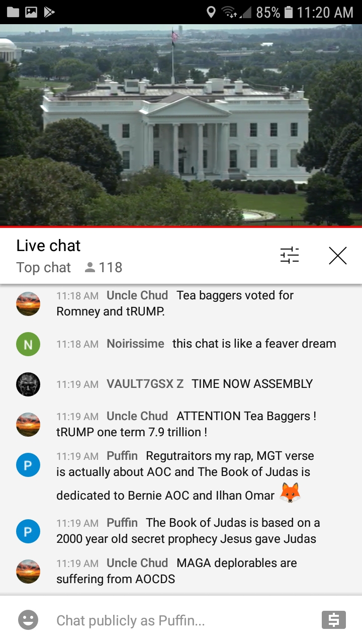 High Quality EarthTV WH chat 7-15-21 #116 Blank Meme Template