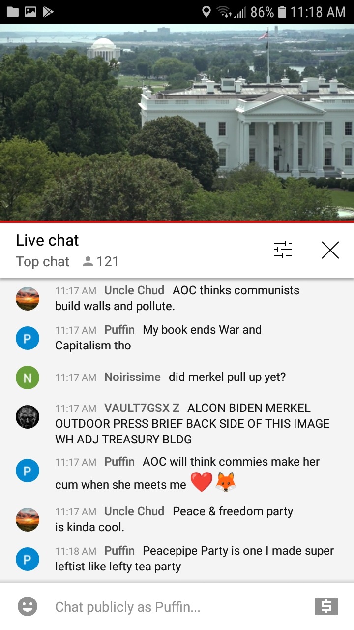 High Quality EarthTV WH chat 7-15-21 #118 Blank Meme Template