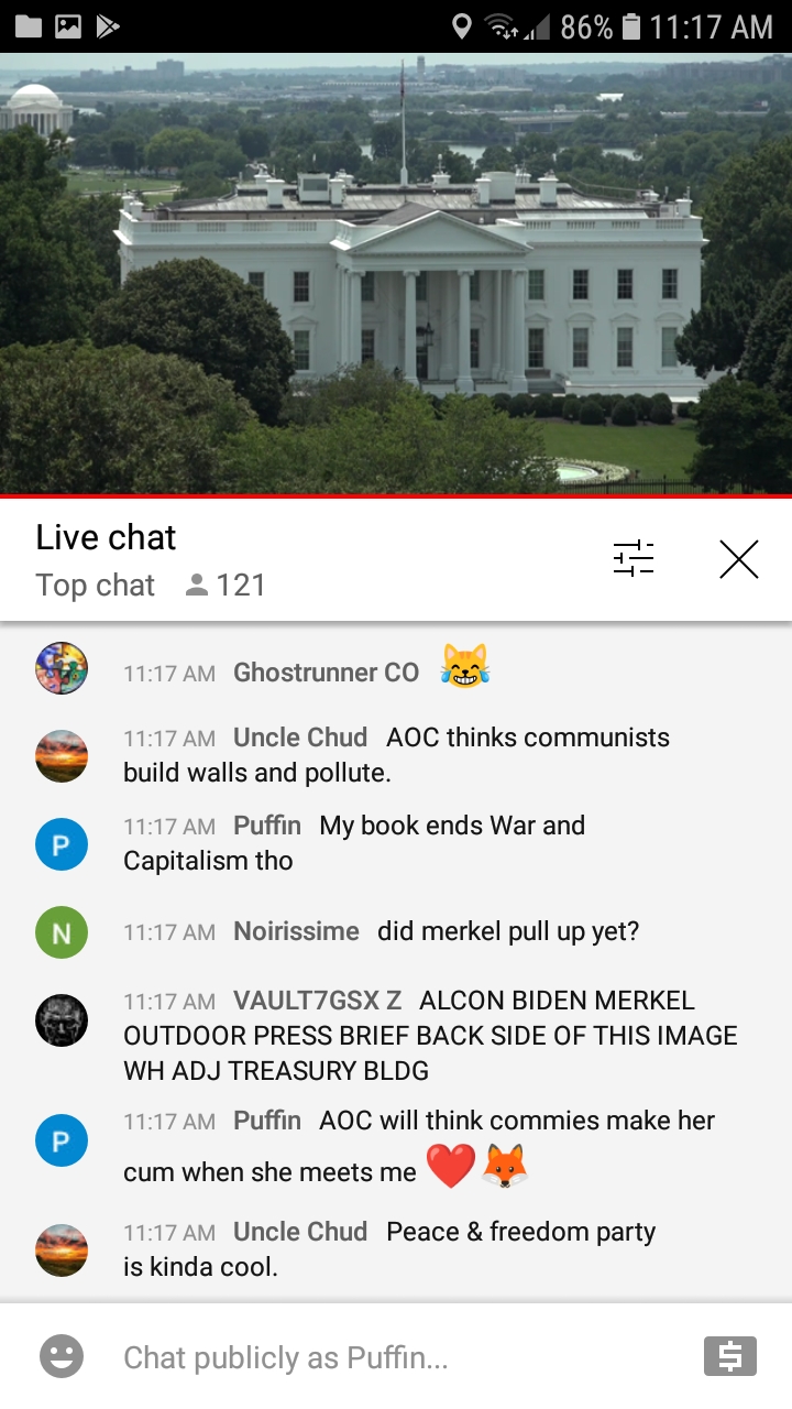 High Quality EarthTV WH chat 7-15-21 #119 Blank Meme Template