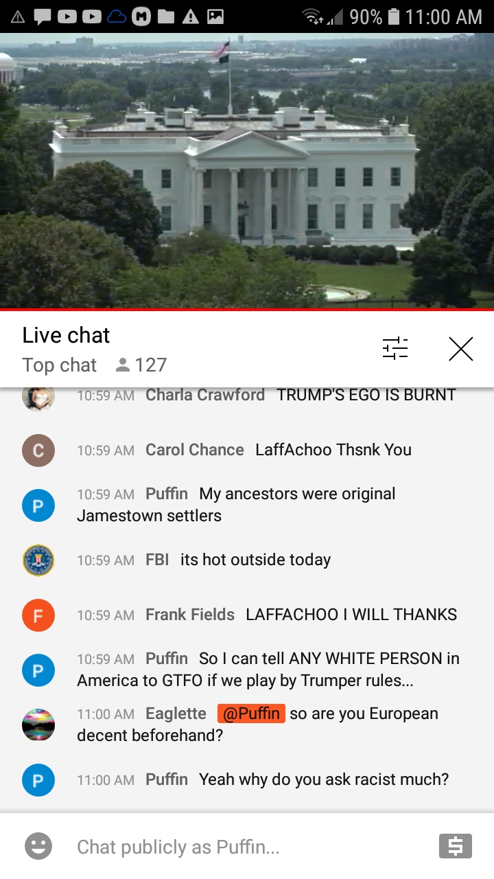 High Quality EarthTV WH chat 7-15-21 #131 Blank Meme Template