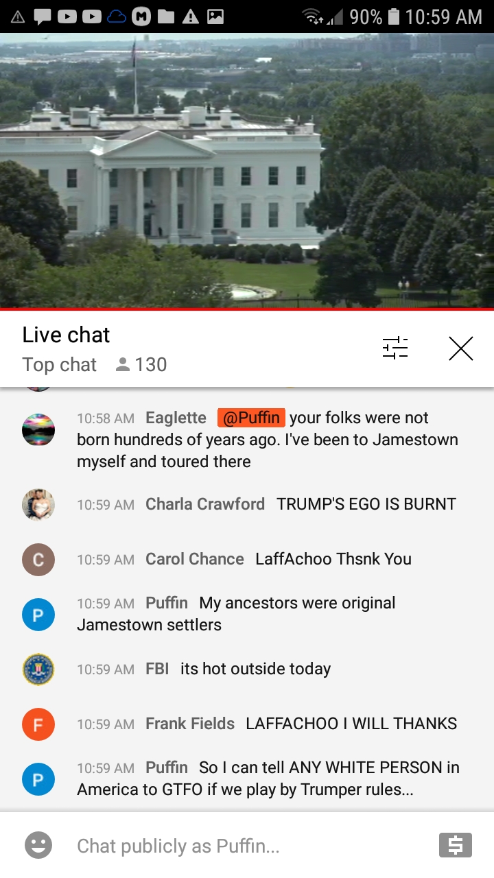 High Quality EarthTV WH chat 7-15-21 #132 Blank Meme Template