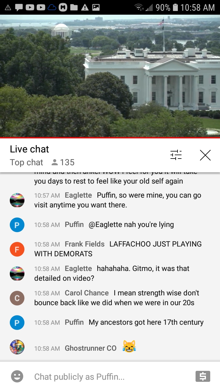 High Quality EarthTV WH chat 7-15-21 #134 Blank Meme Template